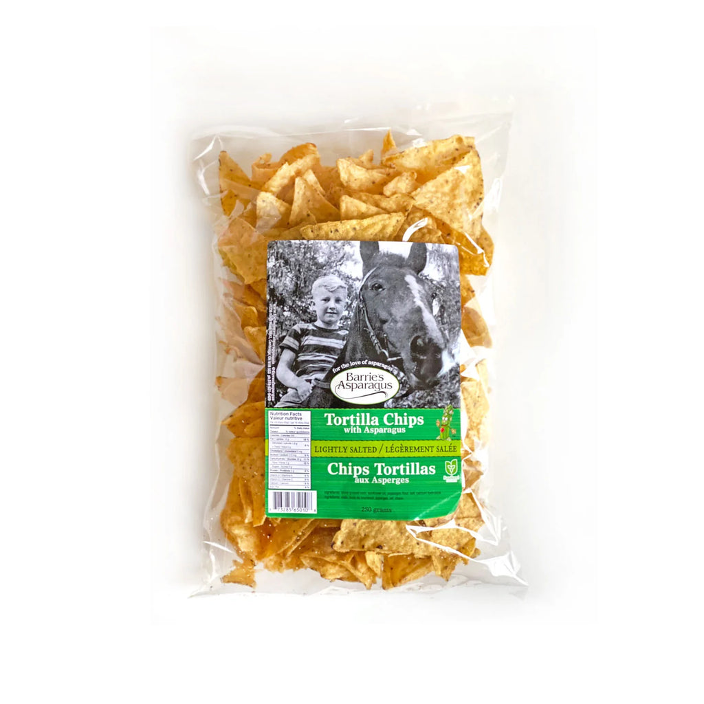 Barrie's Asparagus Lightly Salted Tortilla Chips
