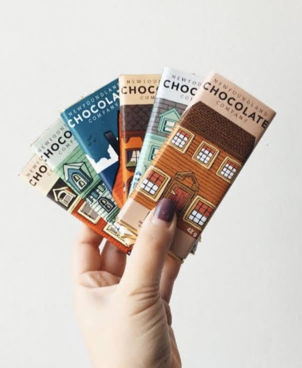 Newfoundland Chocolate Rowhouse Bars