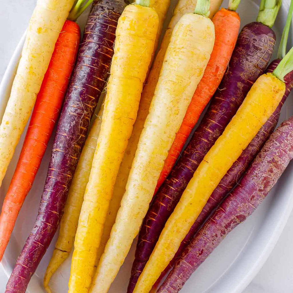 Rainbow Carrots - organic (1 lb)
